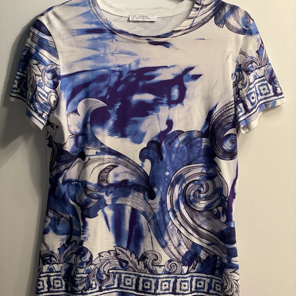 VERSACE COLLECTION Women's Crystallized T-shirt